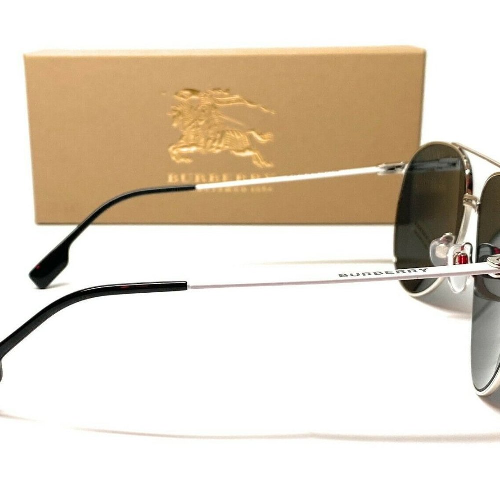 Burberry Pilot 60mm Sunglasses - Picture 2 of 4